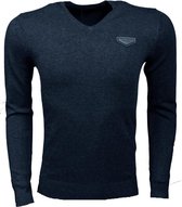 Antony Morato Sweater V-hals - Donkerblauw, XXL