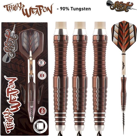Afbeelding van het spel SHOT! Tribal Weapon 90% dartpijlen - 25 gram