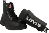 Levi's Pasadena kinder veterboots - Zwart - Maat 35