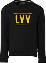 Levv boys - Sweater Black yelllow Kean