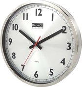 Balance 506575 Wall Clock 30 Cm Analogue Aluminum