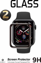 Strap-it Tempered glass screen protector Geschikt voor Apple Watch - 2 stuks