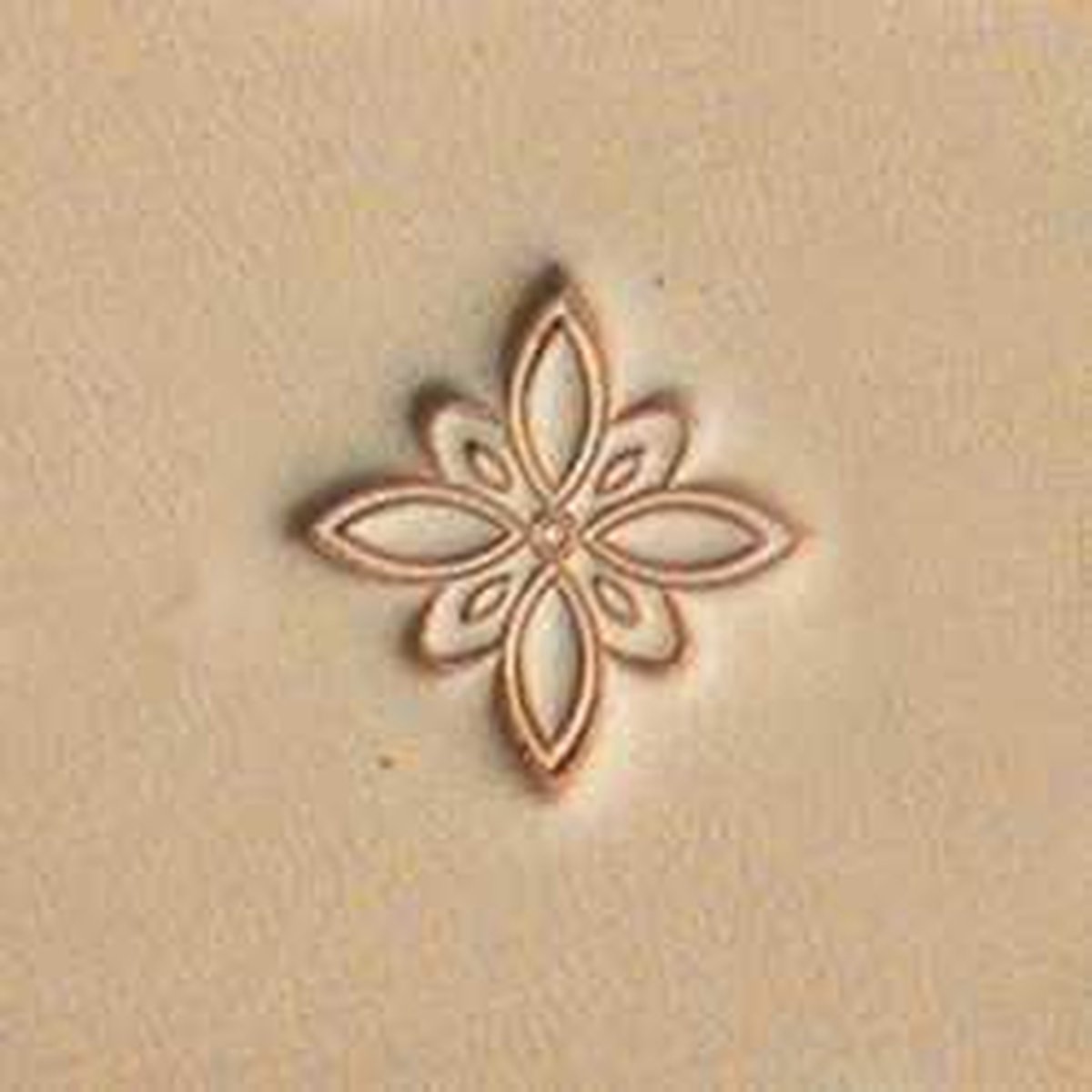 Tandy Leather Leerstempel | Symbool K134 | 8 x 8 mm