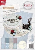 Joy!Crafts Winterwonderland/ Hobbyset/Poleybesa stencil/Design papier/Stansmal 9100/0302.