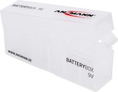 Ansmann Opbergdoos voor maximaal 6x 9V blokbatterijen en oplaadbare batterijen