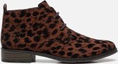 Marco Tozzi Veterboots cognac - Maat 36