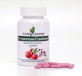 LivingGreens D-mannose Cranberry, cranberry, dmannose