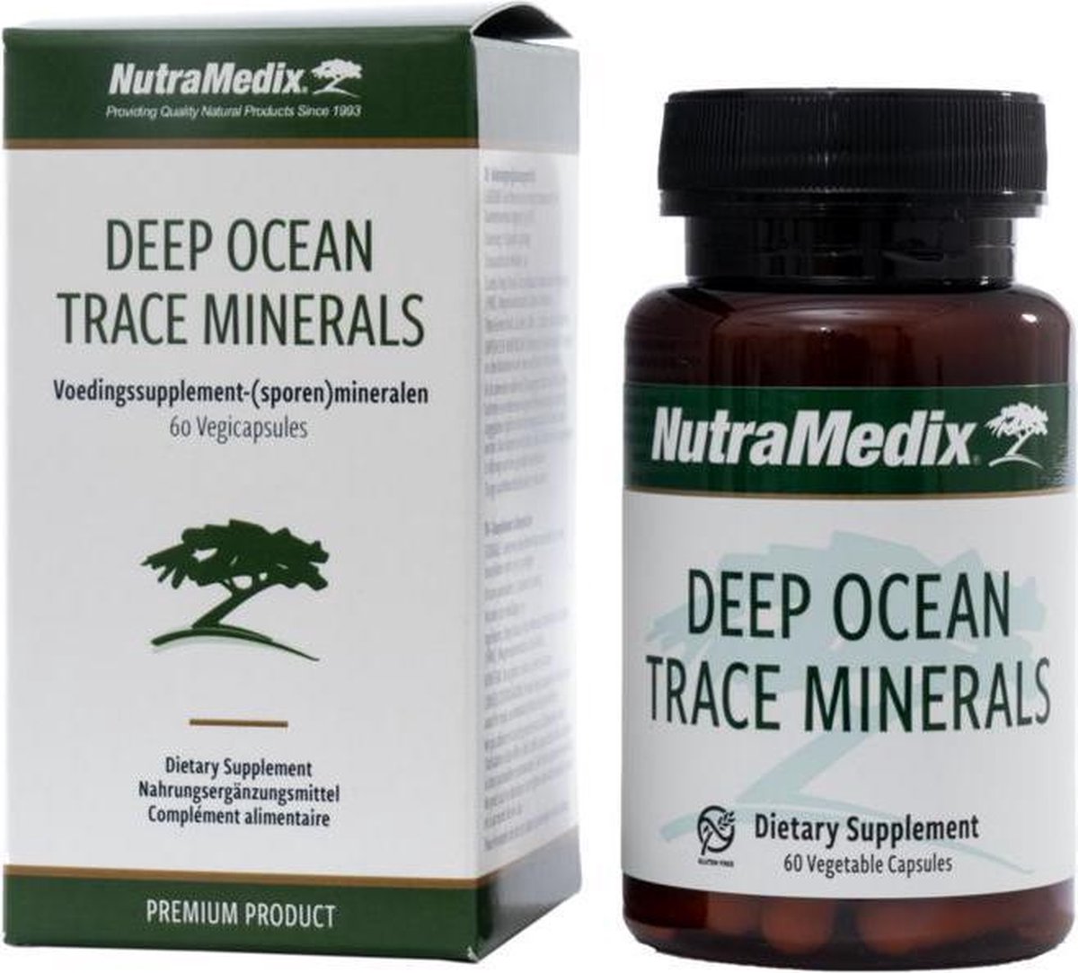 Nutramedix Deep ocean trace minerals 60 Vegetarische capsules
