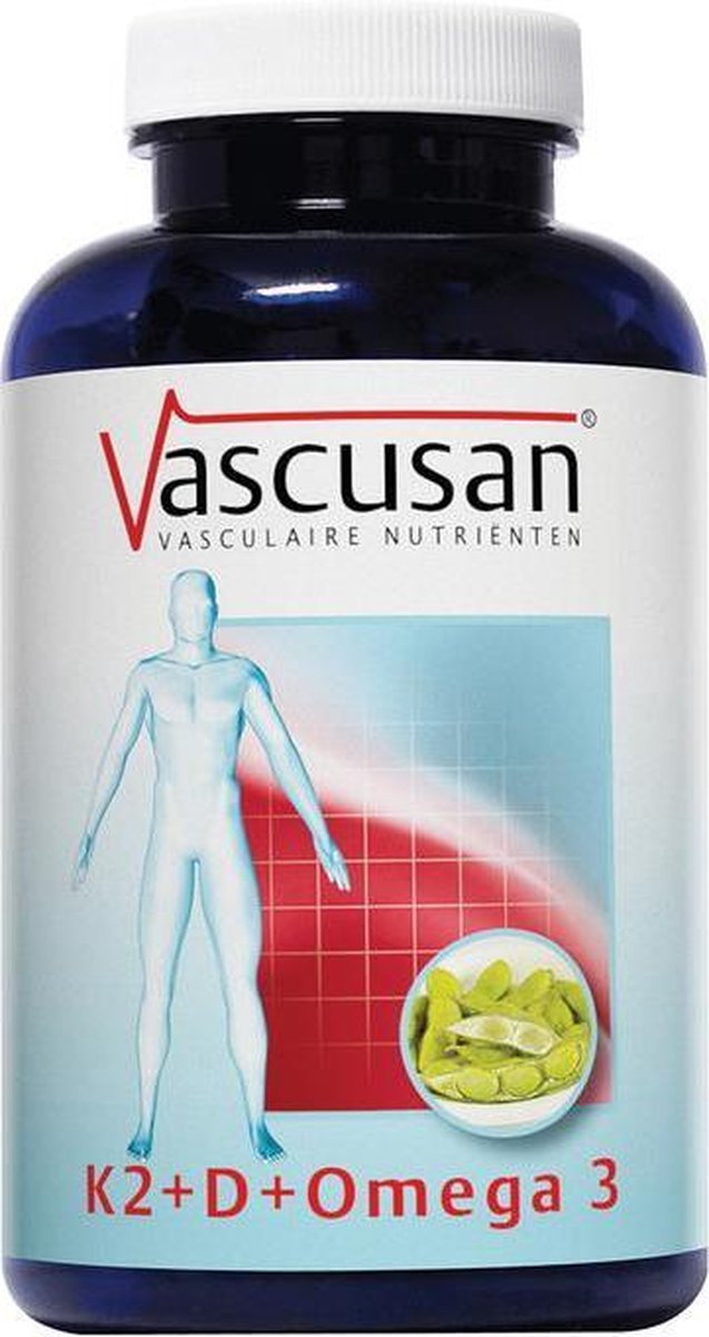 Vascusan - K2 + D + Omega-3 60 capsules