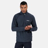 Regatta Montes Lichtgewicht Microfleece Met Halve Rits Voor Heren Donker Marineblauw