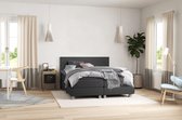 Boxspring Madrid - Antraciet - 180x200 cm