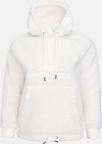 Peak Performance  - Original Pile Half Zip Hoodie Women - Teddy Trui - S - Wit