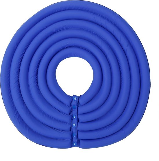 Hondenkraag / Kattenkraag voor nazorg operatie - protectie tegen likken - Blauw - Maat L