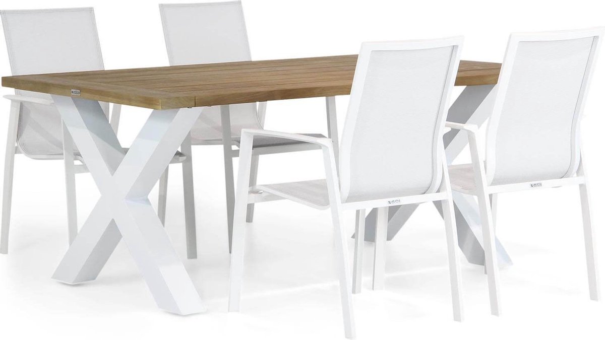 Lifestyle Ultimate/Cardiff 180 cm dining tuinset 5-delig