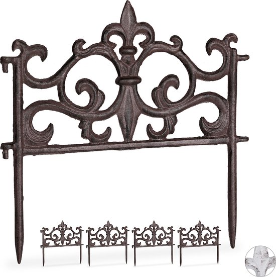 Esschert Design Dubbele haken 2 assortiment gietijzer (LH122, 8714982041754) | Trends & Vision