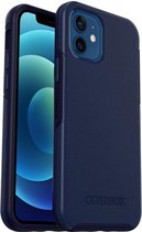 OtterBox Symmetry Plus hoesje met MagSafe voor Apple iPhone 12 / iPhone 12 Pro - Blauw