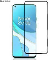 Full-Cover Screen Protector - Tempered Glass - OnePlus 8T - Zwart