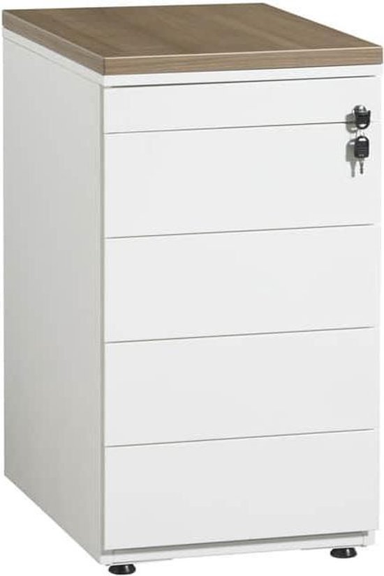 Caisson à tiroirs avec 4 tiroirs (y compris tiroir à stylos)