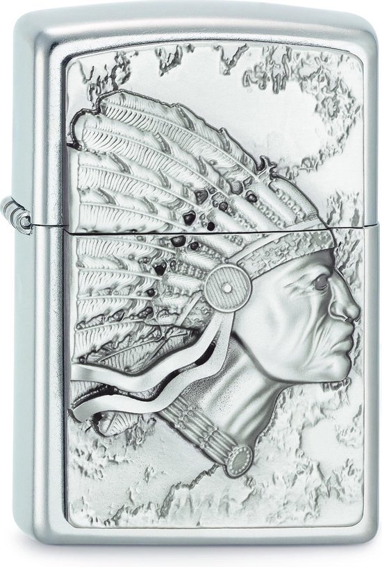 Aansteker Zippo Indian Head Emblem
