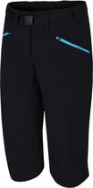 Hannah Driekwart Broek Row Dames Polyamide/elastaan Zwart Mt 38