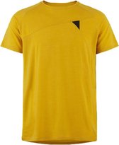 Klättermusen T-shirt Heren Tencel/merinowol/elastaan Geel Maat Xxl