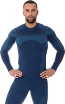 Brubeck Heren Thermoshirt - met Nilit® Heat - Jeans Blauw - XL
