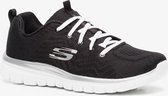 Skechers You Spirit Dames Sneakers - Black/White - Maat 36