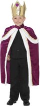 Manteau royal et couronne - Enfant - Taille 128-140