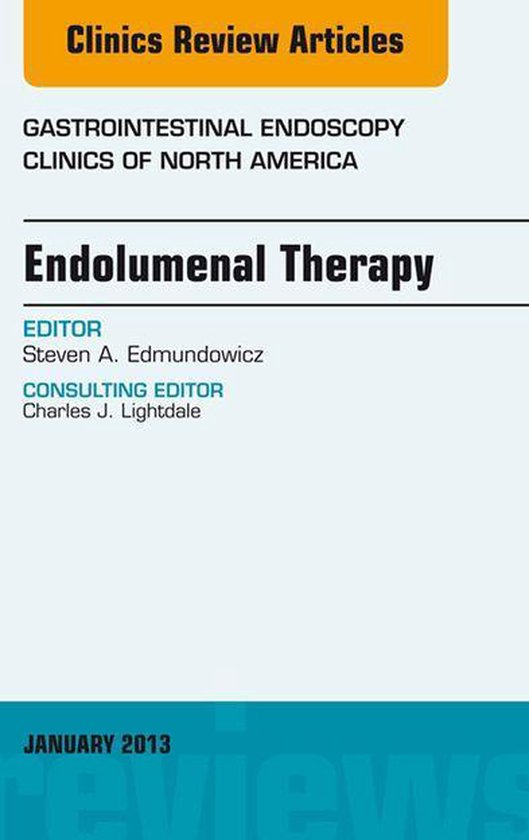 The Clinics: Internal Medicine Volume 23-1 - Endolumenal The ... - cover