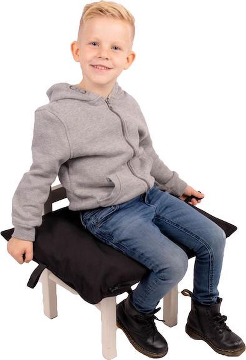 Goedkoopste Belieff® Rolstoel elektrische heating kinderen – zwart – batterij – voor jongens en meisjes - 100 polyester – 52 cm