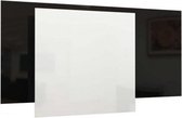 infrarood verwarmingspaneel glas zwart 80x120cm 850 Watt