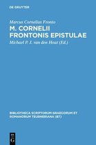 M. Cornelii Frontonis epistulae