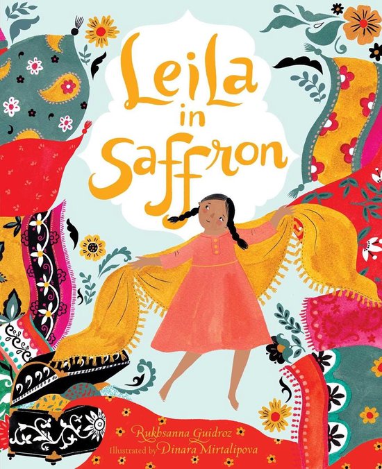 Leila in Saffron - cover