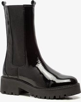 TwoDay dames hoge chelsea boots - Zwart - Maat 36