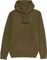 CHEAQUE LOGO KHAKI HOODIE