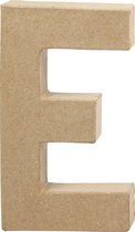 Letter, E, H: 20,5 cm, B: 11,5 cm, dikte 2,5 cm, 1 stuk