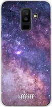 Samsung Galaxy A6 Plus (2018) Hoesje Transparant TPU Case - Galaxy Stars #ffffff