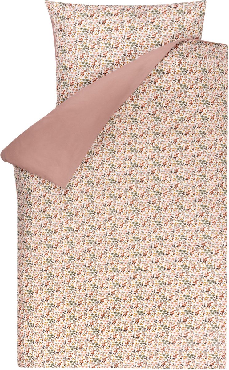 BINK Bedding Dekbedovertrek Dees 1-persoons 140 x 200/220 cm (+ 1 kussensloop 60 x 70 cm)