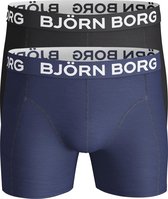 Bjorn Borg 2p SHORTS NOOS SOLIDS - Sportonderbroek casual - Mannen - blauw - XXL