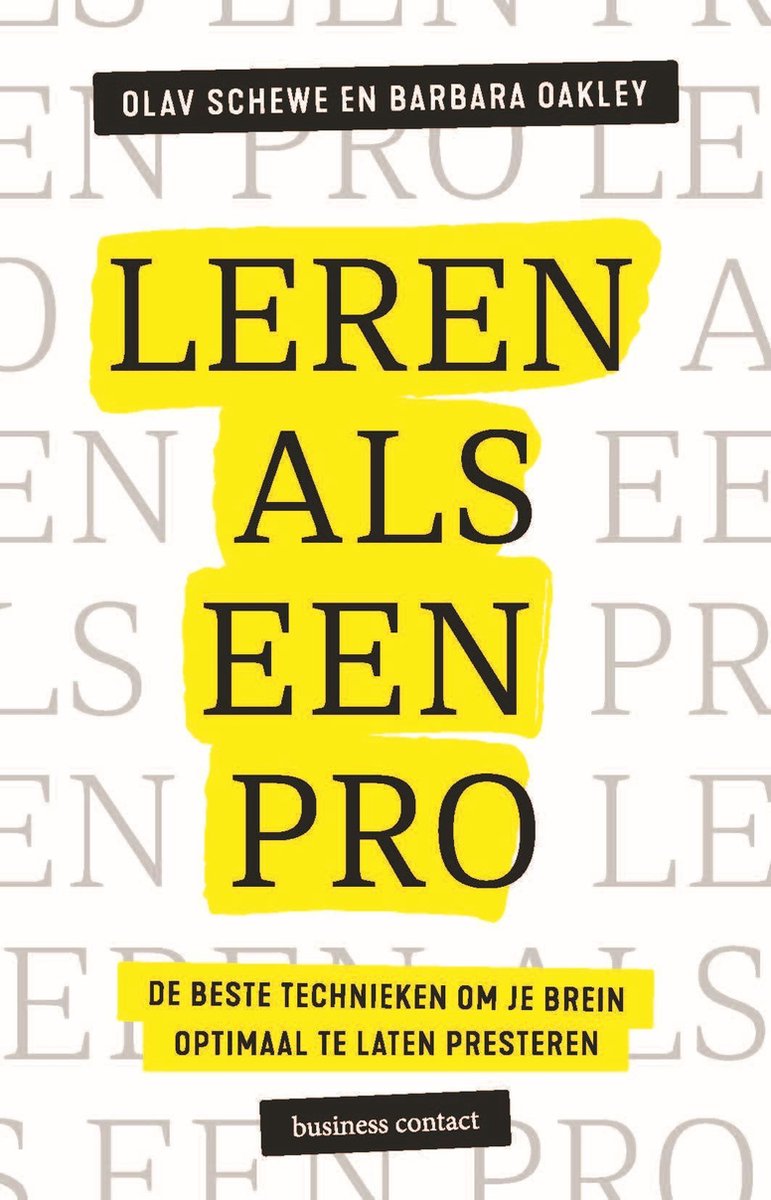 Omslag van Leren als een pro