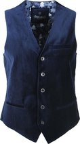 Ferlucci - Heren Gilet - Fluweel - Navy