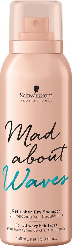 Dry Shampoo Mad About Waves Schwarzkopf (150 ml)