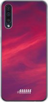 Samsung Galaxy A30s Hoesje Transparant TPU Case - Red Skyline #ffffff