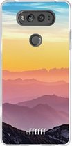 LG V20 Hoesje Transparant TPU Case - Golden Hour #ffffff