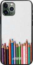 iPhone 11 Pro Hoesje TPU Case - Pencils #ffffff