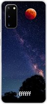 Samsung Galaxy S20 Hoesje Transparant TPU Case - Full Moon #ffffff