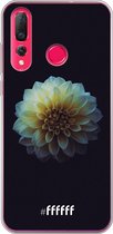 Huawei P30 Lite Hoesje Transparant TPU Case - Just a perfect flower #ffffff