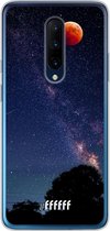 OnePlus 7 Pro Hoesje Transparant TPU Case - Full Moon #ffffff