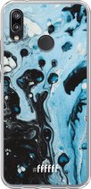 Huawei P20 Lite (2018) Hoesje Transparant TPU Case - Melted Opal #ffffff