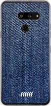 LG G8 ThinQ Hoesje Transparant TPU Case - Denim #ffffff